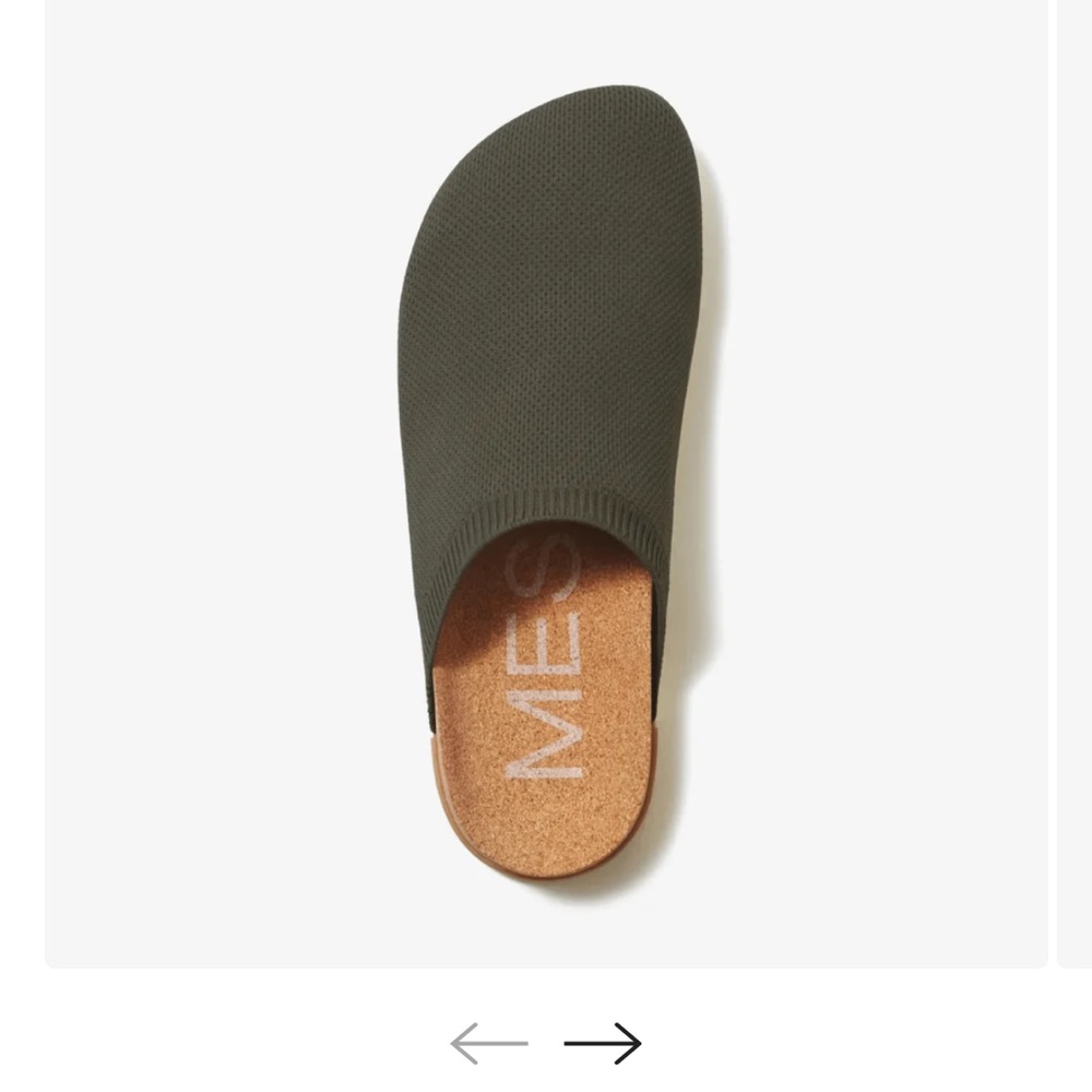 Message Henning Classic Mule in Olive Size 40